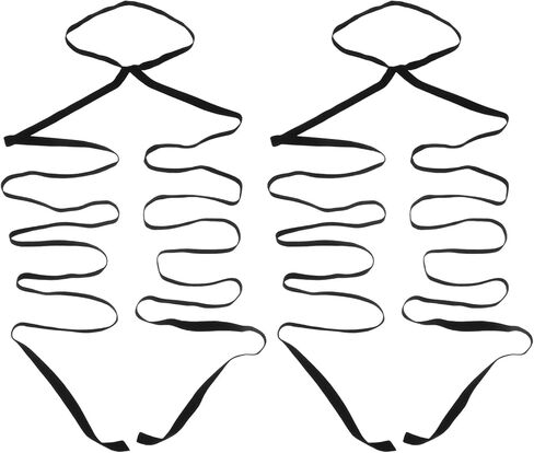 2 PCS لفات الساق المرنة ، إكسسوارات هذيان مثير ، إكسسوارات رافعة الفخذ للنساء ، مهرجانات الموسيقى الرقص كوتشيلا للنساء ، مجوهرات الجسم ، فخذ الفخذ النسائي in Kuwait