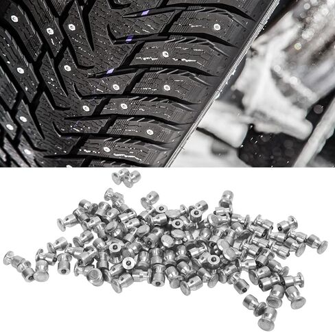 100 pcs 11mm anti slip snow stud ، carbide screw studs studs wheel tyr in Kuwait