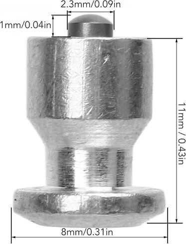 100 pcs 11mm anti slip snow stud ، carbide screw studs studs wheel tyr in Kuwait