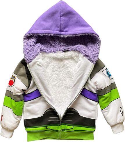 ديزني Buzz Lightyear Little Boys Sherpa Fleece Hoodie in Saudi Arabia