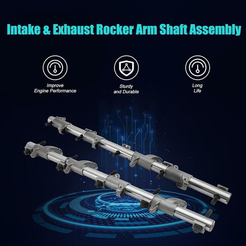2PCS 53021552AB ARMBLY ROCKER ROCKER ARM ARMBLY لعام 2003-2020 DODGE RAM 1500 2500 3500 Charger Charger Durango ، لجيب Grand Cherokee Commander ، لـ Chrysler 300 Aspen 5.7L in Saudi Arabia