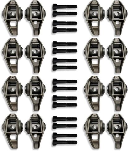 16pcs Rocker Arms مع Trunion Kit 1.7 نسبة ل LS3 LS9 L76 L92 L99 من الفولاذ المقاوم للصدأ in Saudi Arabia