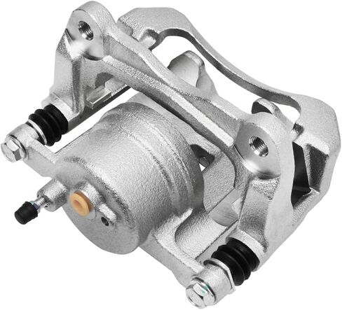 Detroit Axle - 2pc الفرجار الفرامل الأمامية لعام 2003-2008 Pontiac Vibe Toyota Corolla Matrix Discix Carcers W/Brackets 2004 2005 2006 2007 Assembly Assembly in Saudi Arabia
