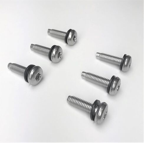 6 ea. Stainless Steel Windshield Frame Torx Screws FITS 2007 to 2018 Wrangler JK in Saudi Arabia