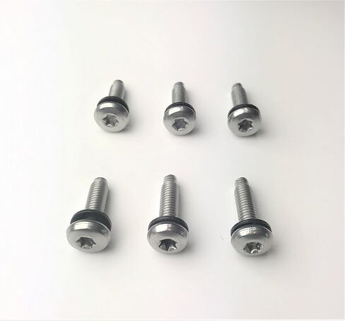 6 ea. Stainless Steel Windshield Frame Torx Screws FITS 2007 to 2018 Wrangler JK in Saudi Arabia