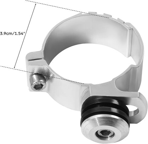 XMT-MOTO 39mm Windshield Windscreen Clamps Fit For Harley Dyna Sportster XL 883 1988-2022 Chrome in Saudi Arabia