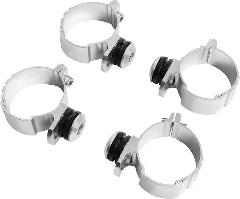 XMT-MOTO 39mm Windshield Windscreen Clamps Fit For Harley Dyna Sportster XL 883 1988-2022 Chrome in Saudi Arabia