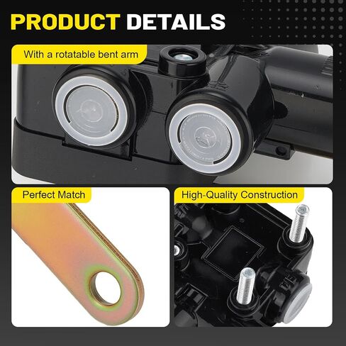 Air Height Leveling Control Valve Compatible with Freightliner, Ford, Volvo, Kenworth - Replaces 52341-Q135, XC455A687AA, 3188710 - Ideal for Suspension System Maintenance in Saudi Arabia