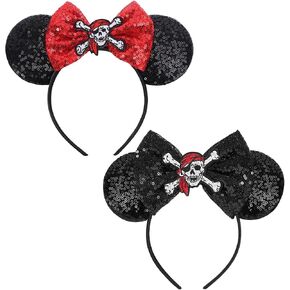 2pcs Pirate-Themed Headband Women Pirates Costume Accessories in Saudi Arabia