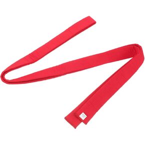 Taekwondo Belt for Training and Competition for All Material for Comfort Vibrant Red Color for Sparring Karate Kickboxing and in Kuwait