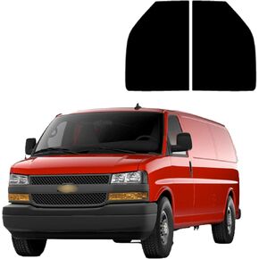 2 PC Set Nano Carbon Professional Window Tint Fits Chevy Express Van 1996-2025 Computer Cut Brabes. (35 ٪ جميع) in Kuwait