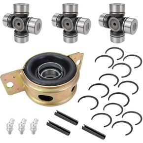 Front Rear Propeller Shaft Bearing Carrier & u-Joint Compatible with Polaris Ranger RZR 570 900 1000 Replaces 3514806 3515075 3514900 in Kuwait