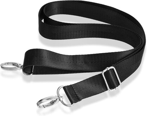 أحزمة محفظة واسعة 1 بوصة استبدال Crossbody ، حزام كتف نايلون عالمي قابل للتعديل مع مقاطع فضية للحقيبة ، حقائب اليد ، الكمبيوتر المحمول ، حقيبة الأمتعة ، كيس الكاميرا in Saudi Arabia