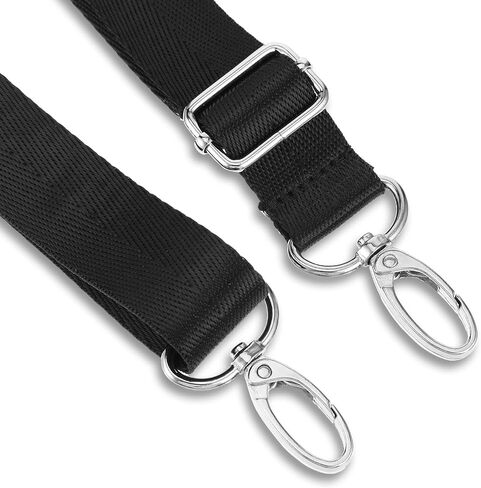 أحزمة محفظة واسعة 1 بوصة استبدال Crossbody ، حزام كتف نايلون عالمي قابل للتعديل مع مقاطع فضية للحقيبة ، حقائب اليد ، الكمبيوتر المحمول ، حقيبة الأمتعة ، كيس الكاميرا in Saudi Arabia