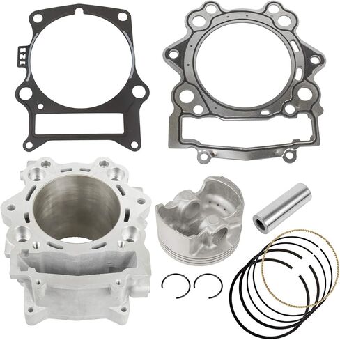 حلقة مكبس الأسطوانة Caltric متوافقة مع Yamaha Rhino 700 YXR700F 4X4 2008 2009 2010 2011 2012 2013 Standard Bore in Kuwait