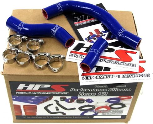 HPS (57-1251-BLUE) Silicone Radiator Hose Kit for KTM 450SXF in Saudi Arabia