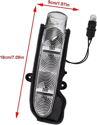 Car Rearview Mirror Turn Signal Light for Benz for G for E for Class for W211 S211 for W463 W461 2038201321 2038201421 in Saudi Arabia