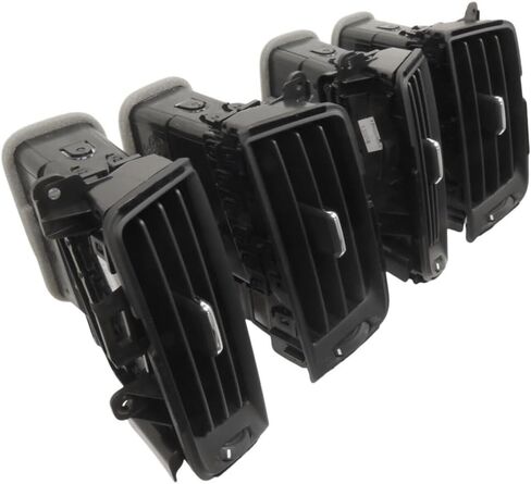 Set of 4 Air Outlet Dash Vents for Chevy for Silverado 1500 2014-2018 for Silverado 2500HD/3500HD 2015-2019,for GMC for Sierra 1500 2014-2018 for Sierra 2500HD/3500HD 2015-2019 901-78682 in Saudi Arabia