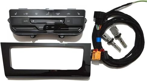مفتاح Con Air for VW لـ Jetta MK7 LCD شاشة سيارة تكييف هواء مفتاح تكييف الهواء التلقائي AC in Kuwait