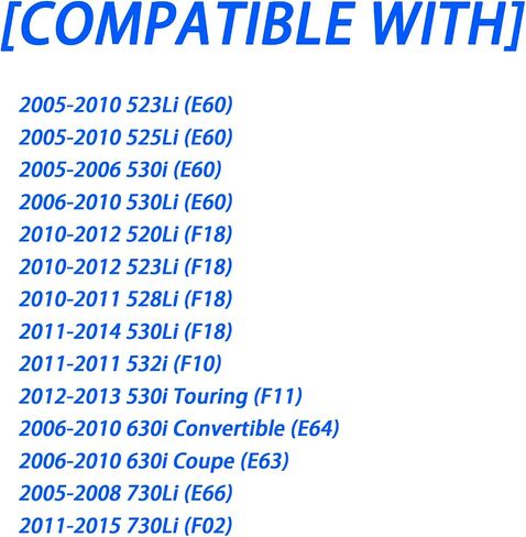 خط أنبوب الوقود AMCC خرطوم البنزين متوافق مع BMW E60 F18 F10 F11 E64 E63 E66 F02 2003-2017 M54 523i 2006-2010 N52 630i 2000-2015 N52 730LI استبدال: 13537537964 in Saudi Arabia