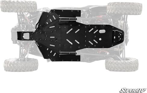 Superatv ARMW لوحة التزلج الثقيلة ل Polaris RZR XP 1000-UHMW UHMW كامل الحماية من الهيكل السفلي ، تسهيل التثبيت ، 2024+ in Saudi Arabia