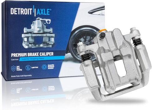 Detroit Axle - Rear Left Brake Caliper for 2003-2011 Honda Element 1999-2008 TL 2001-2003 CL Driver Side Disc Brake Caliper w/Bracket Replacement in Saudi Arabia
