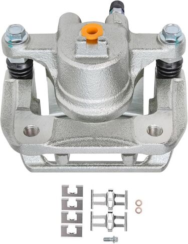 Detroit Axle - Rear Left Brake Caliper for 2003-2011 Honda Element 1999-2008 TL 2001-2003 CL Driver Side Disc Brake Caliper w/Bracket Replacement in Saudi Arabia
