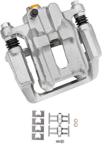 Detroit Axle - Rear Left Brake Caliper for 2003-2011 Honda Element 1999-2008 TL 2001-2003 CL Driver Side Disc Brake Caliper w/Bracket Replacement in Saudi Arabia