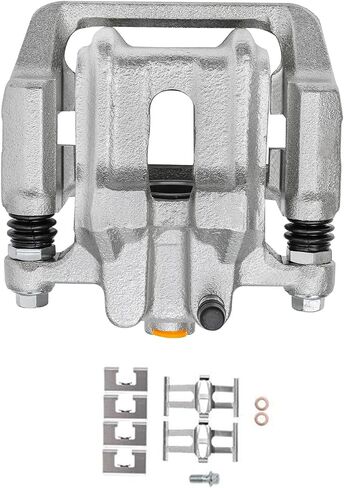 Detroit Axle - Rear Left Brake Caliper for 2003-2011 Honda Element 1999-2008 TL 2001-2003 CL Driver Side Disc Brake Caliper w/Bracket Replacement in Saudi Arabia