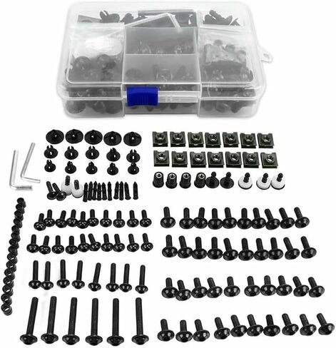 Motorcycle Full Fairing Bolts Kit for CRF1000L Africa Twin 2015 2016 2017 2018 Stainless Steel Clips Nut Bodywork Screws Tool Set Accessories in Saudi Arabia