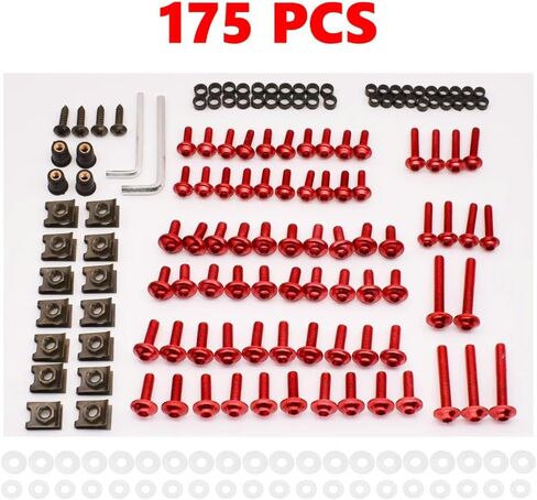 Motorcycle Full Fairing Bolts Kit for CRF1000L Africa Twin 2015 2016 2017 2018 Stainless Steel Clips Nut Bodywork Screws Tool Set Accessories in Saudi Arabia