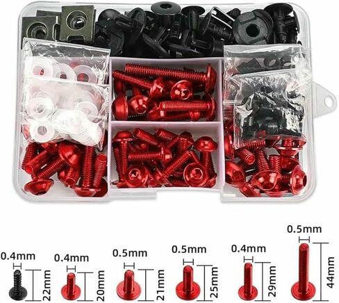 Motorcycle Full Fairing Bolts Kit for CRF1000L Africa Twin 2015 2016 2017 2018 Stainless Steel Clips Nut Bodywork Screws Tool Set Accessories in Saudi Arabia