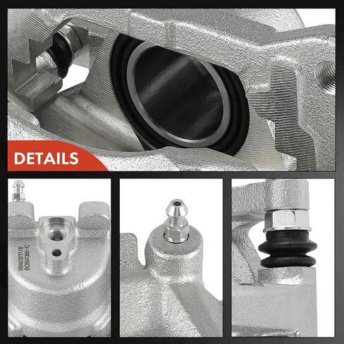A-Premium Disc-Disc Cariper Assembly مع قوس متوافق مع Mazda 3 2014-2016 2.0L فقط ، 3 Sport 2014-2016 2.0L-جانب السائق الأيسر الأمامي in Kuwait