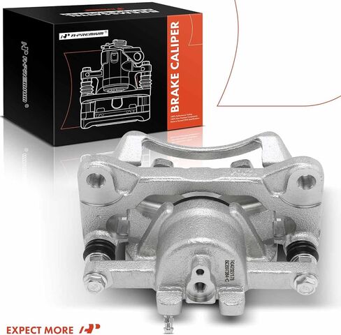 A-Premium Disc-Disc Cariper Assembly مع قوس متوافق مع Mazda 3 2014-2016 2.0L فقط ، 3 Sport 2014-2016 2.0L-جانب السائق الأيسر الأمامي in Kuwait