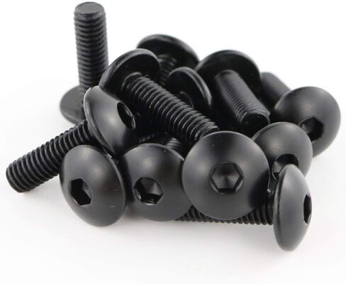 Xitomer Compatible with NINJA250R 2004 2005 2006 2007 NINJA 250R Motorcycle Fairing Bolts Kits Mounting Kits Washers Nuts Clips Grommets (Black) in Saudi Arabia