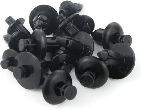 Xitomer Compatible with NINJA250R 2004 2005 2006 2007 NINJA 250R Motorcycle Fairing Bolts Kits Mounting Kits Washers Nuts Clips Grommets (Black) in Saudi Arabia
