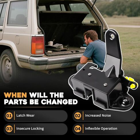 Rear Hatch Liftgate Latch Lock Compatible with Jeep Grand Cherokee 1994 1995 1996 1997 1998 Replace for 4883254 04883254 in Saudi Arabia