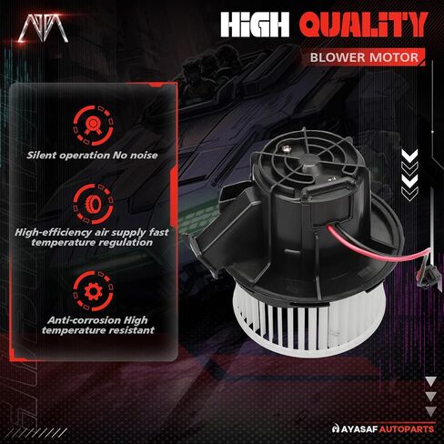 MAYASAF ‎700277 مجموعة محرك منفاخ HVAC مناسبة لبنز C180 ~ C400/E200 ~ E550/GLK250 ~ GLK350/E63 AMG(S)/C63 AMG(S) in Saudi Arabia