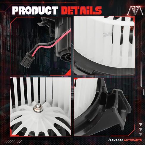 MAYASAF ‎700277 مجموعة محرك منفاخ HVAC مناسبة لبنز C180 ~ C400/E200 ~ E550/GLK250 ~ GLK350/E63 AMG(S)/C63 AMG(S) in Saudi Arabia