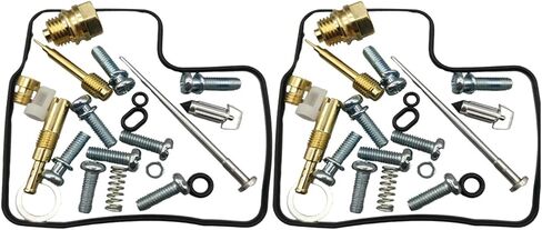 2 x Carburetor Rebuild Kit & Diaphragm Fit for 2002-2007 Honda VT750DC 750DC Shadow Spirit in Saudi Arabia