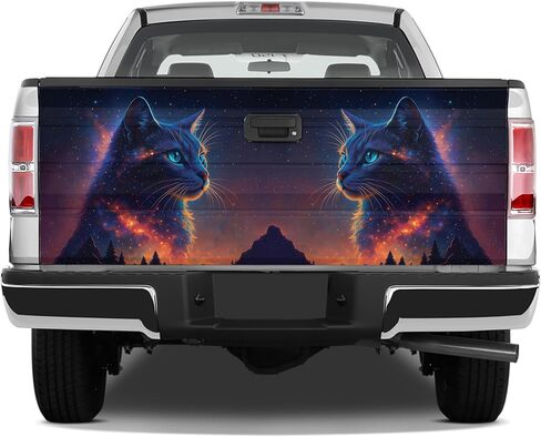 Thangpham Shop لطيف Cat Truck Tailgate Wrap - Truck Tailgate Wrap with Cat shome in Saudi Arabia