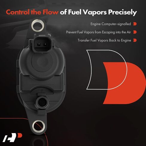 A-Premium Vapor Canister Purge Solenoid Valve متوافق مع Honda Civic 2006-2011 ، Accord 2006-2012 ، Pilot 2009-2015 ، Odyssey 2011-2017 ، Ridgeline ، Crosstour & Acura MDX ، RDX ، TSX ، TL ، ZDX ، RL in Saudi Arabia