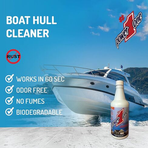 Fountain of Youth Restore Power #1 Boat Hull Cleaner & Rust Stain Remover, 1 gal in Saudi Arabia
