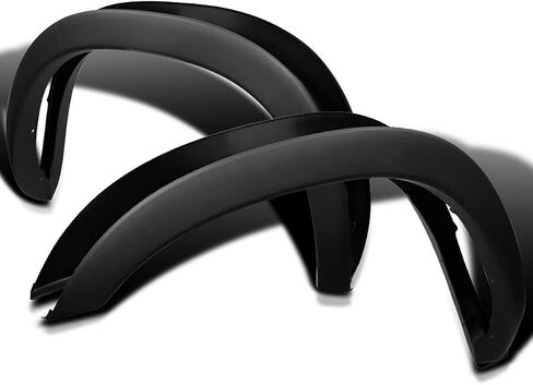 توليف المواصفات 4 PC Front + خلفية OE Fender Fender Flares متوافقة مع 2002-2008 Dodge RAM 1500 ، 2003-2009 RAM 2500 3500 6.5 'Bed in Saudi Arabia