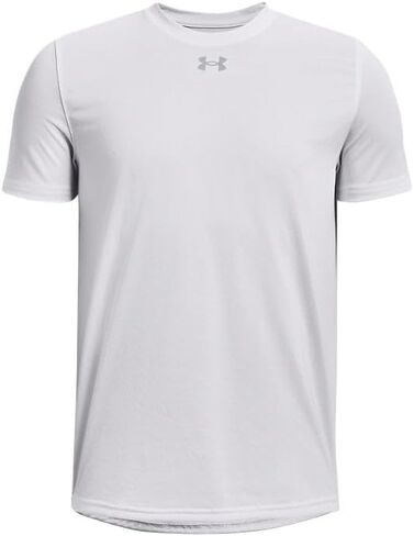 Under Armor Youth Team Tech Shirt Sleeve Shirt Ylg White in Saudi Arabia