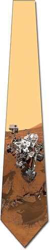Three Rooker Mars Rover Space Ties Mens Outer Space Necktie in Saudi Arabia