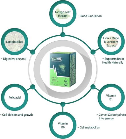 Memoryturn] Brain Boost with Ginkgo Biloba & Lion’s Mane – Supports Focus & Cognitive Function, Mental Clarity & Daily Wellness in Saudi Arabia