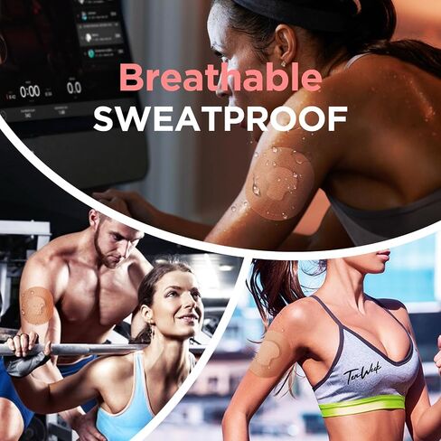 طيب بقع لاصقة شريطية لـ Medtronic Guardian وغيرها من أجهزة الاستشعار ، وبقع CGM المقاومة للماء ، و Sweatproof ، وبقع مستشعر طويلة 15 قطعة ، بيج in Saudi Arabia