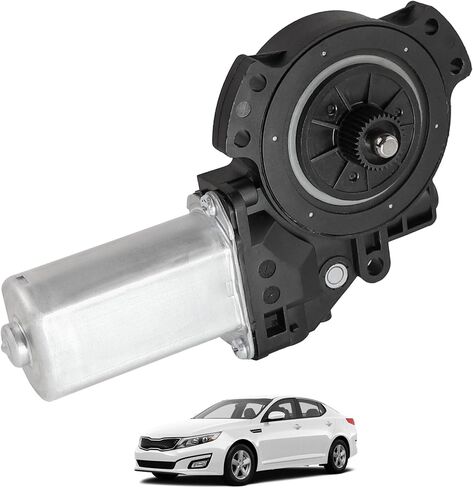 Power Window Motor Front Left Regulator Compatible with 2011-2015 Kia Optima Replaces 82450-2T000 824502T000 in Saudi Arabia