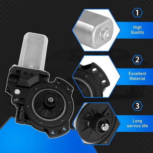 Power Window Motor Front Left Regulator Compatible with 2011-2015 Kia Optima Replaces 82450-2T000 824502T000 in Saudi Arabia